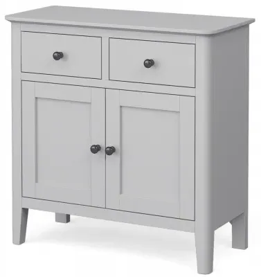 Stowe Compact 2 Door Sideboard - Silver Grey