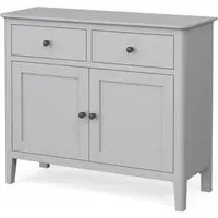 Stowe Grey Small 2 Door Sideboard - Grey