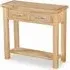 Trinity Console Table with Storage - Natural, Oak