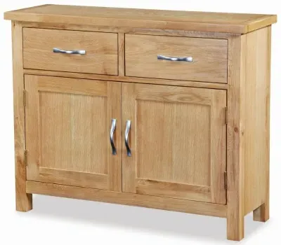 Trinity Small 2 Door Sideboard - Natural, Oak