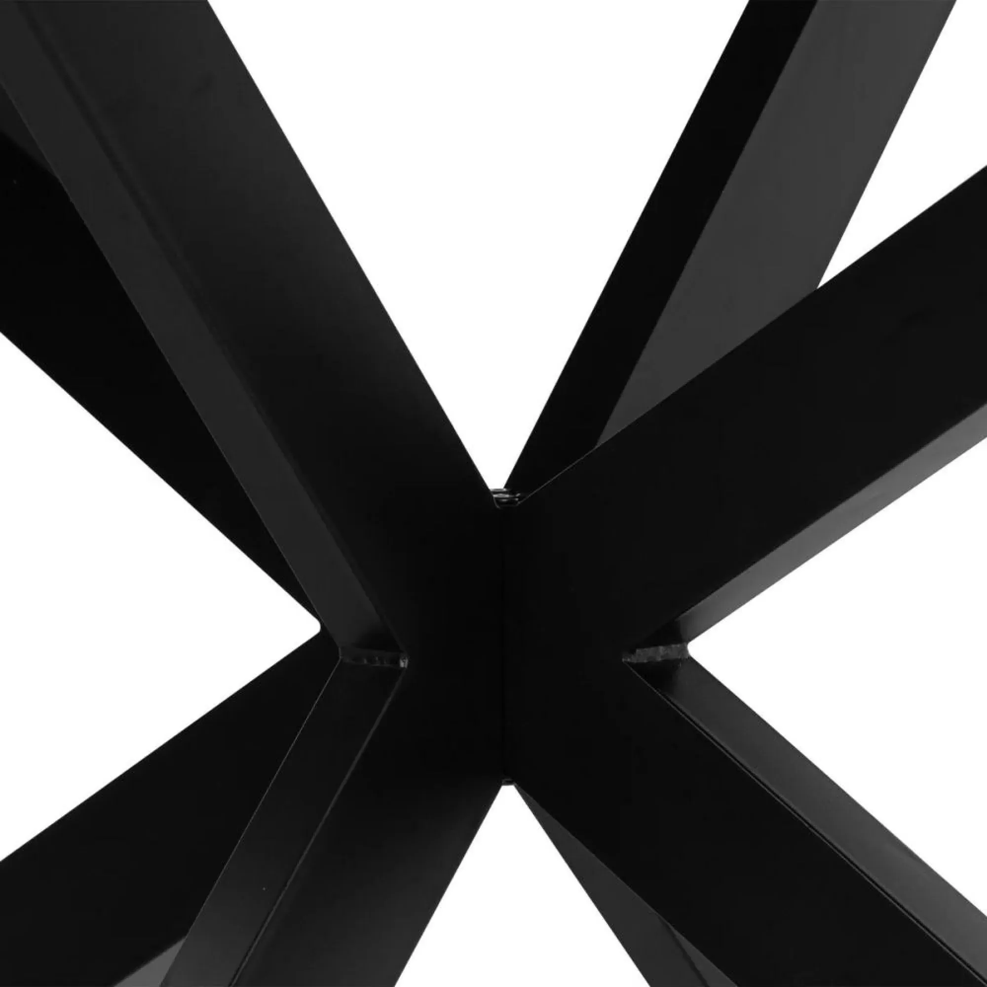 Viento Oak 6-Seater Oval Sunburst Dining Table - Waxed Oak