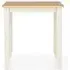 Arden 2-Seater Square Dining Table - Grey, Painted Oak