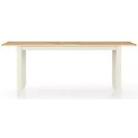 Arden 6-8 Seater Extending Dining Table - Grey, Painted Oak