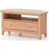 Arden 90cm Corner TV Unit - Natural Oak