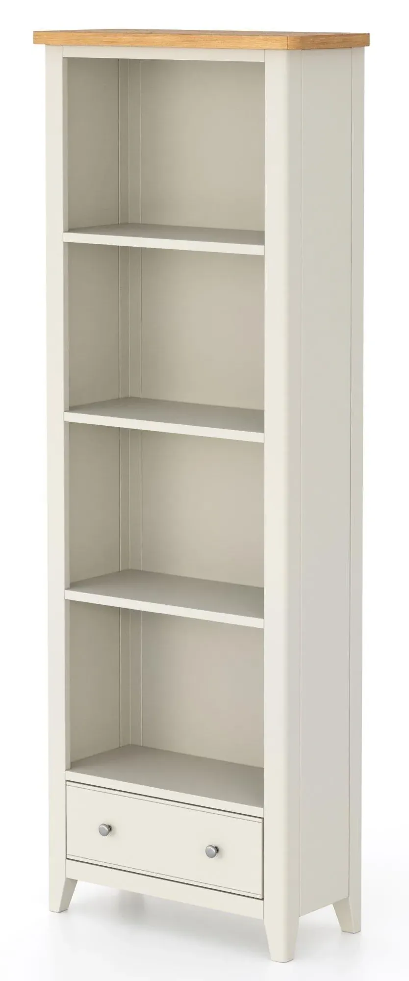 Arden Bookshelf - Grey, Painted Oak