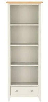 Arden Bookshelf - Grey, Painted Oak image
