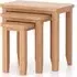 Arden Nest of 3 Tables - Natural Oak