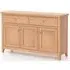 Arden Oak 3 Door Sideboard - Natural Oak