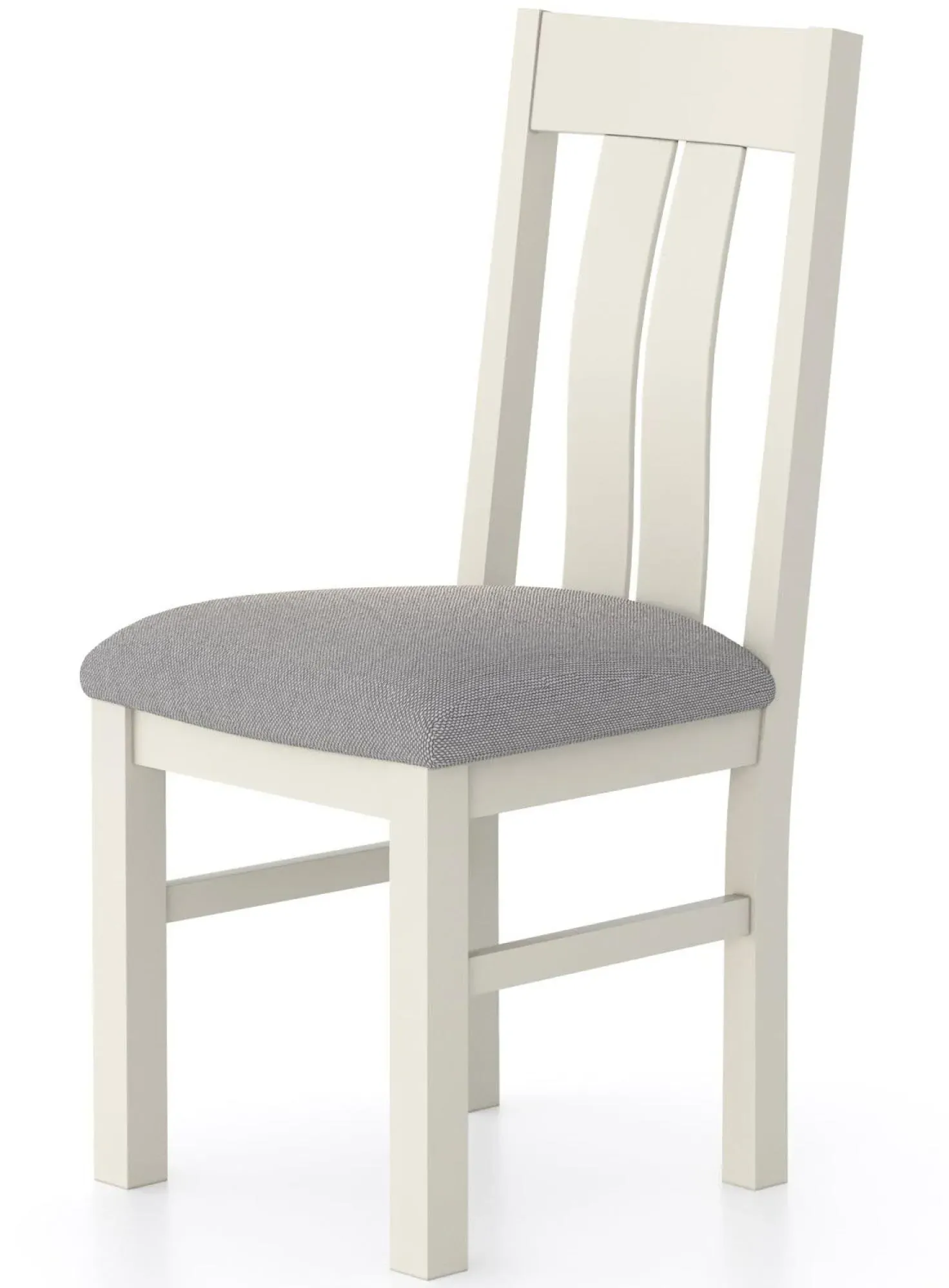 Arden Slatted Back Dining Chair Set of 2 - Grey