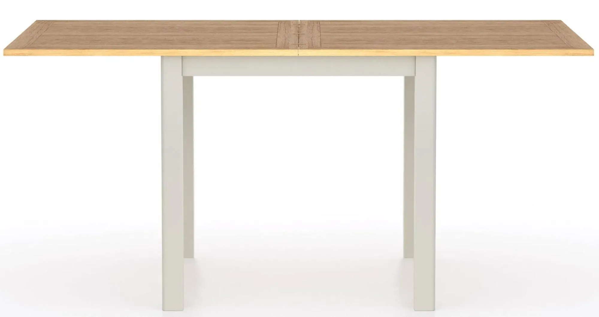 Arden Square Flip Top Extending Dining Table - Grey, Painted