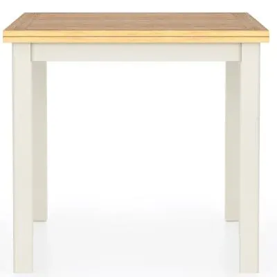 Arden Square Flip Top Extending Dining Table - Grey, Painted image