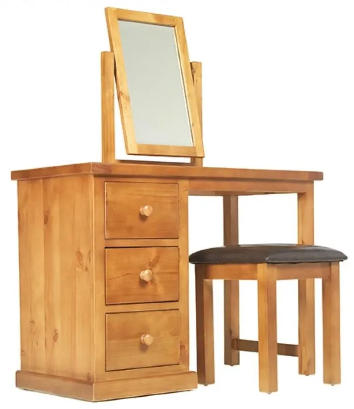 Churchill Dressing Table Set - Waxed, Pine