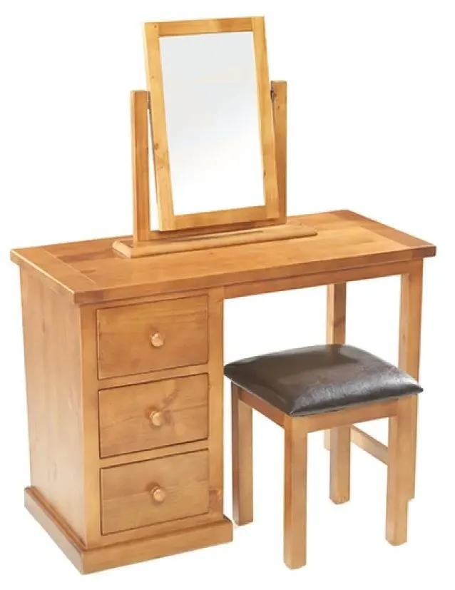 Churchill Dressing Table Set - Waxed, Pine