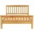 Churchill Slatted Bed Frame - Waxed Pine