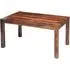 Cube 6-Seater Dining Table - Honey Brown, Sheesham