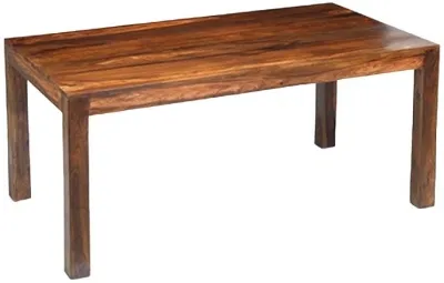 Cube 6-Seater Dining Table - Sheesham
