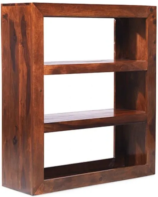Cube Multi Shelf - Honey Brown, Sheesham