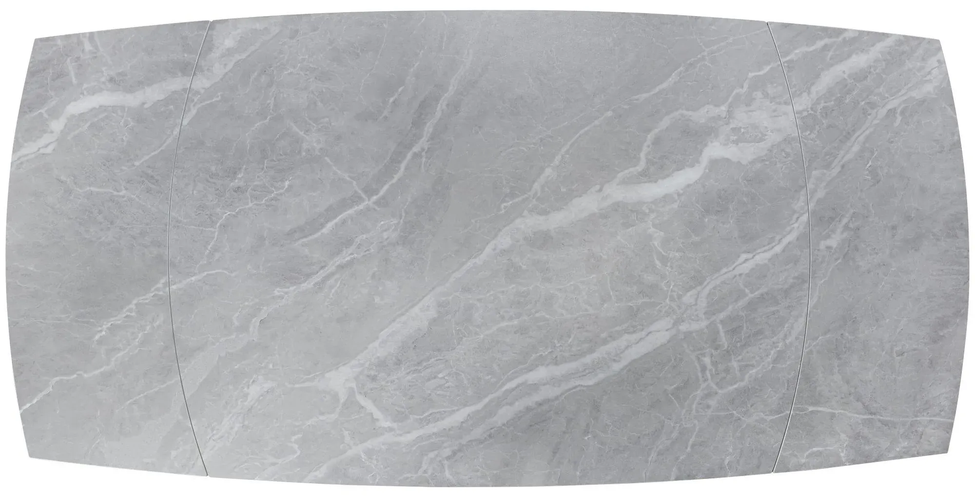 Elia 4-6 Seater Extending Dining Table - Argento Grey, Ceramic