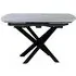 Elia 4-6 Seater Extending Dining Table - Argento Grey, Ceramic