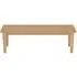 Henley Dining Bench - Natural, Oak and Rattan