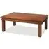 Jali Indian Sheesham Extra Large Coffee Table - Honey Brown