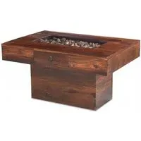 Jali Large Coffee Table - Honey Brown, Sheesham