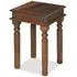 Jali Thacket Lamp Table - Honey Brown, Sheesham