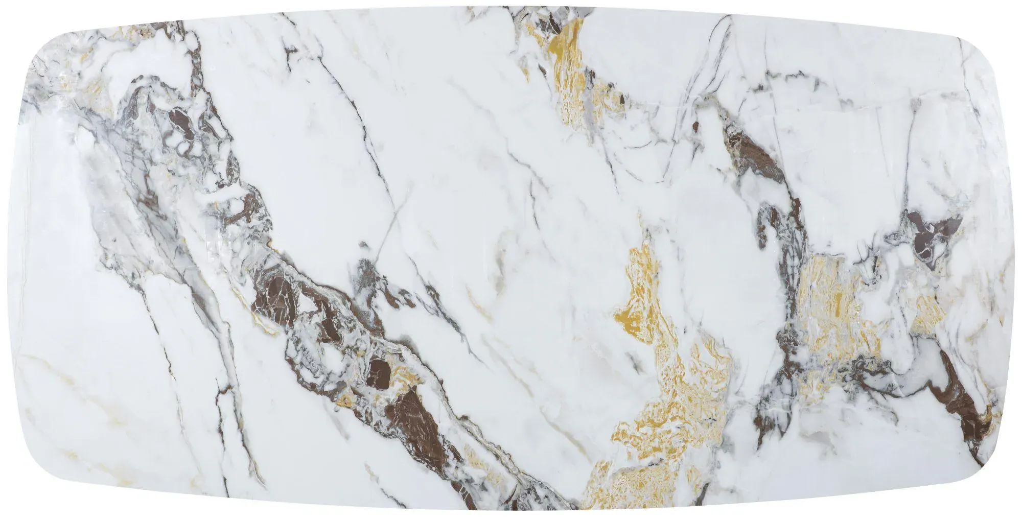 Lacey 6-Seater Dining Table - Grey, Ceramic