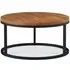 Rayne 80cm Round Coffee Table - Acacia