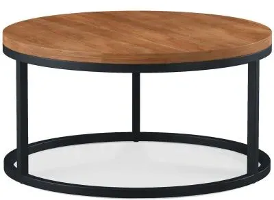 Rayne 80cm Round Coffee Table - Acacia