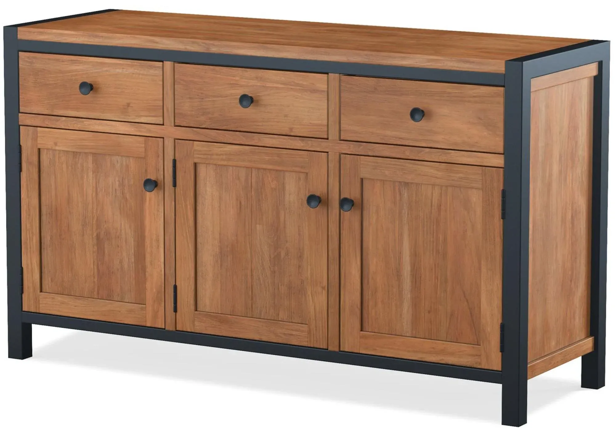 Rayne Acacia 3 Door Sideboard - Matt Lacquered
