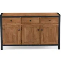 Rayne Acacia 3 Door Sideboard - Matt Lacquered