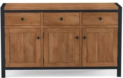 Rayne Acacia 3 Door Sideboard - Matt Lacquered