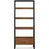 Rayne Acacia Ladder Bookcase - Matt Lacquered