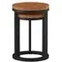 Rayne Acacia Round Nest of 2 Tables - Matt Lacquered
