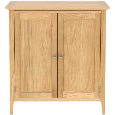 Selene 2 Door Hall Cabinet - Oak image