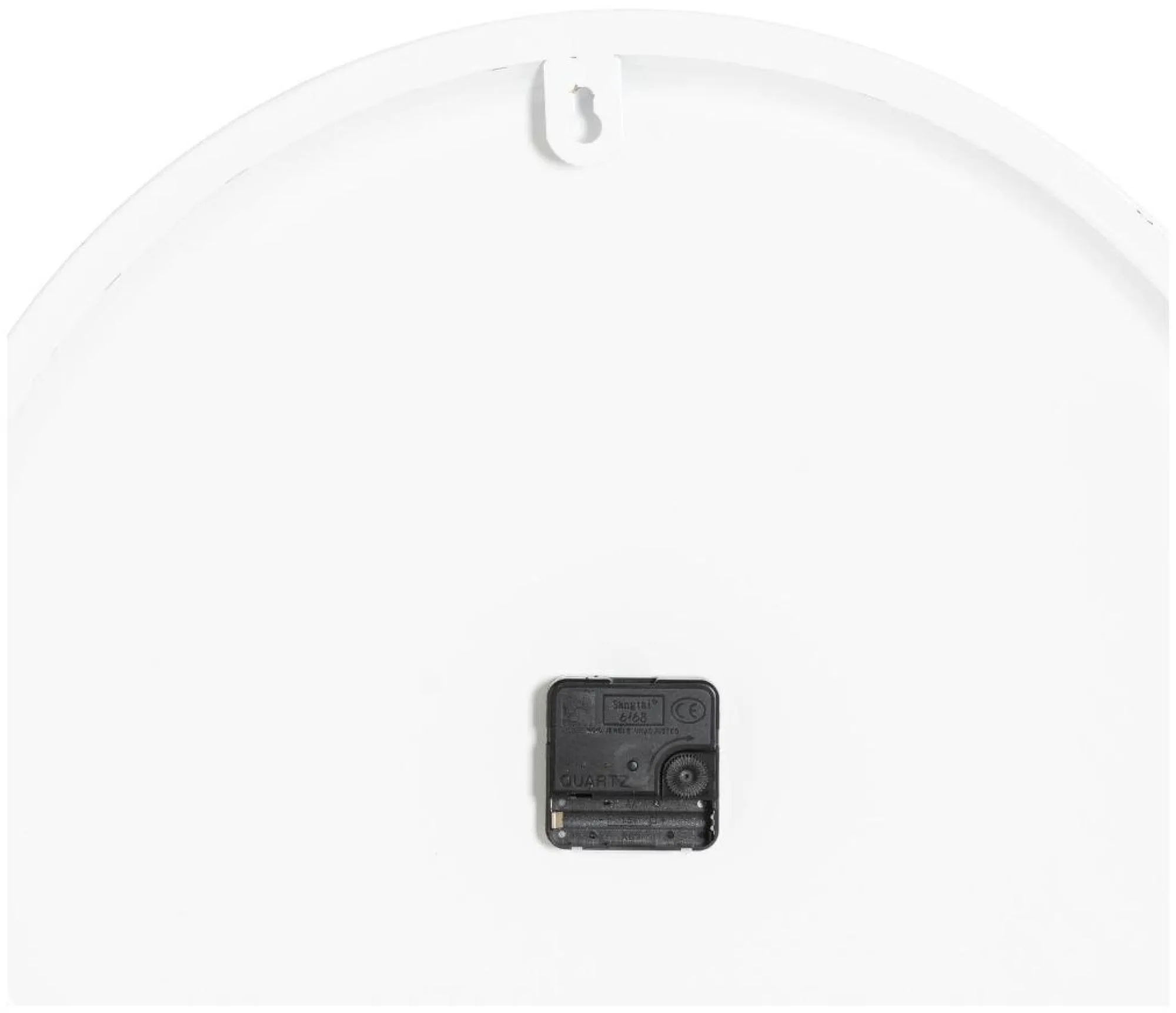 Adelaide Wall Clock - White, Metal