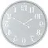Ashmount Wall Clock - Grey, Metal