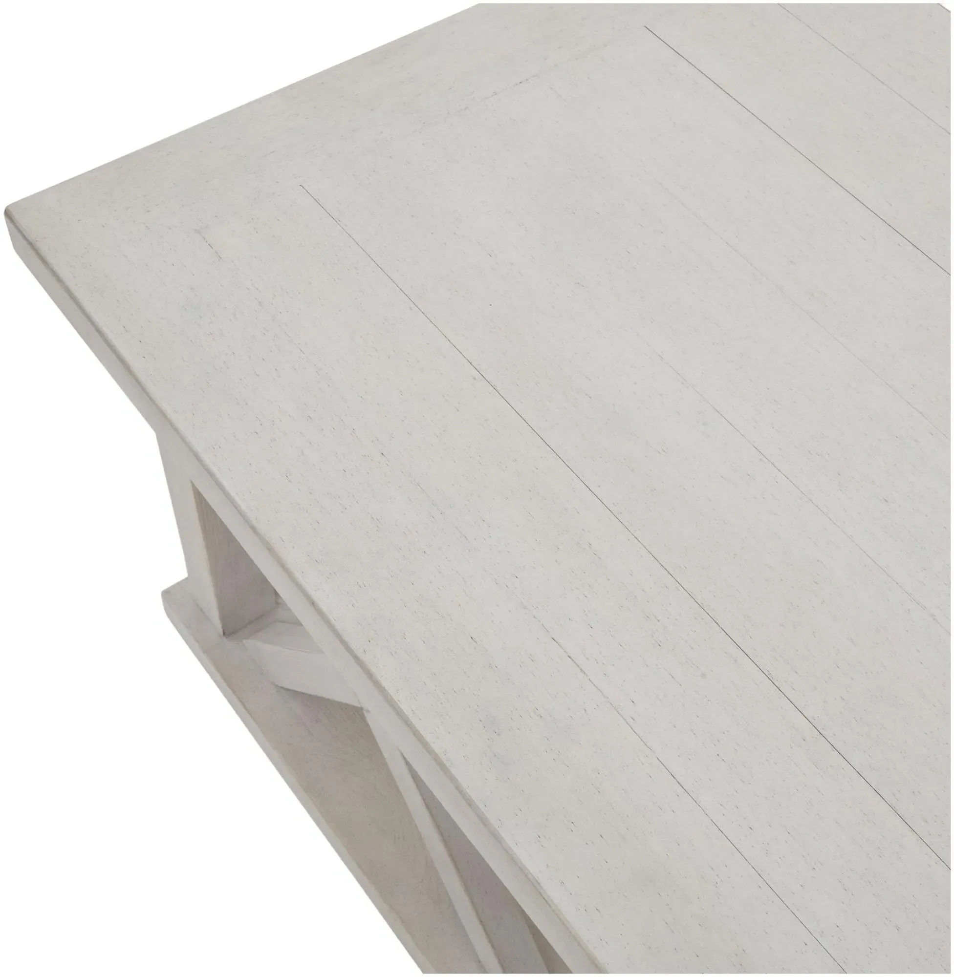 Birmingham Plank Square Coffee Table - White