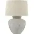 Brixton Chorus Lamp - White and Grey, Ceramic