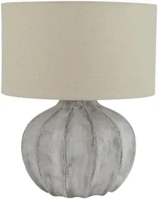 Brixton Flute Lamp - Stone, Ceramic image