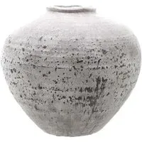 Burton Large Ceramic Vase - Stone
