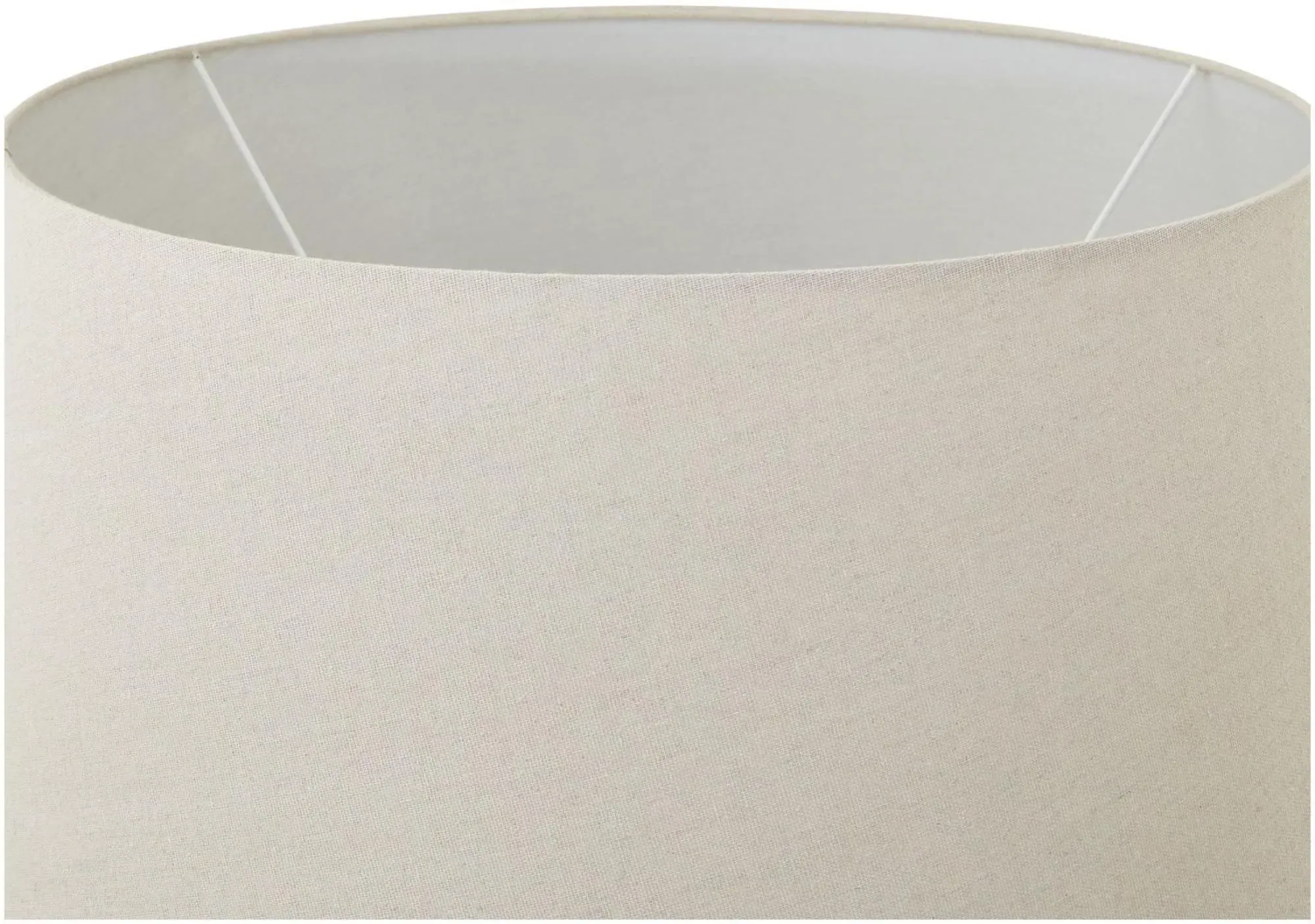 Capri Table Lamp - White and Grey, Ceramic Stone