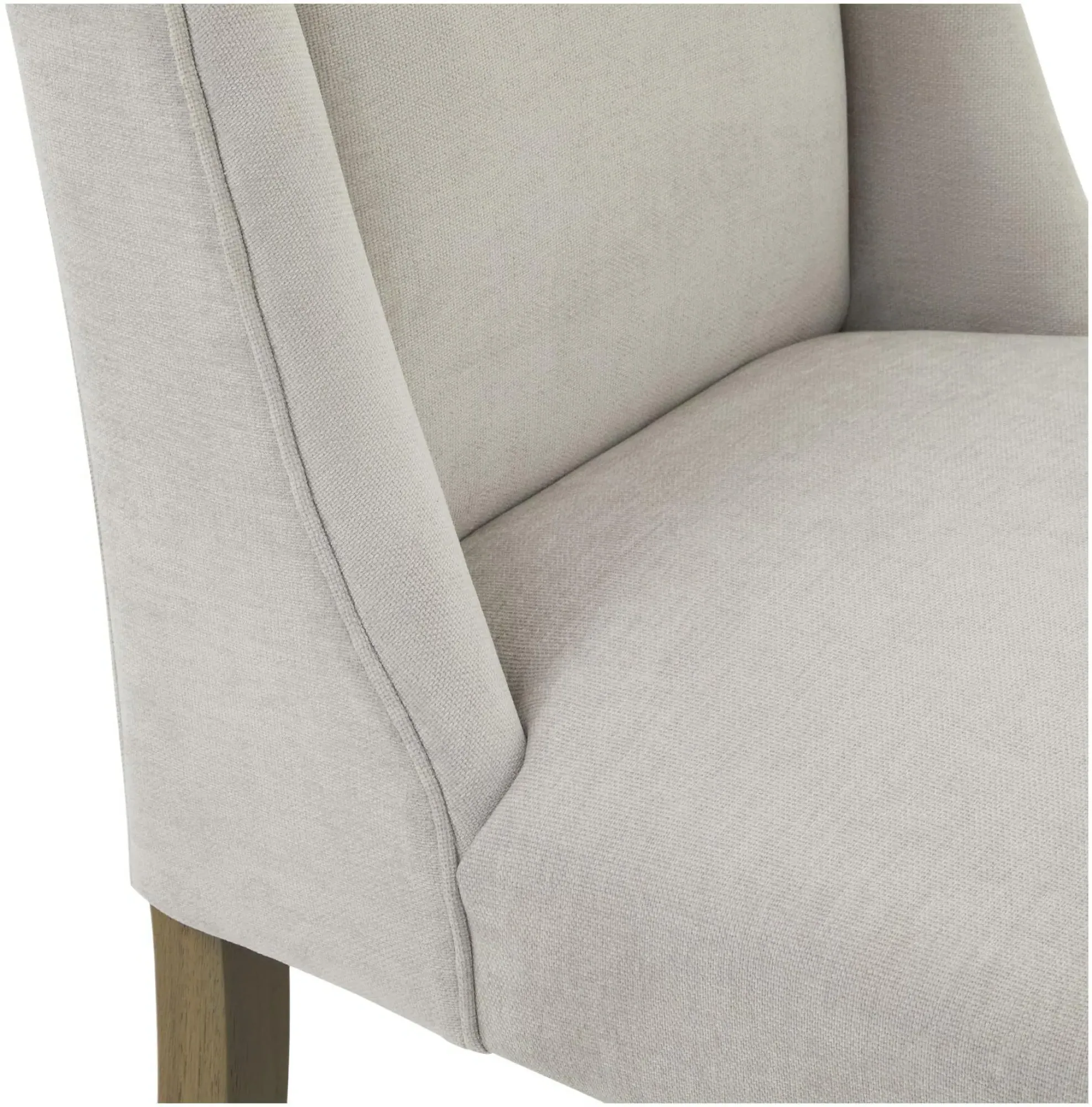 Ceduna Dining Chair Set of 2 - Grey, Fabric