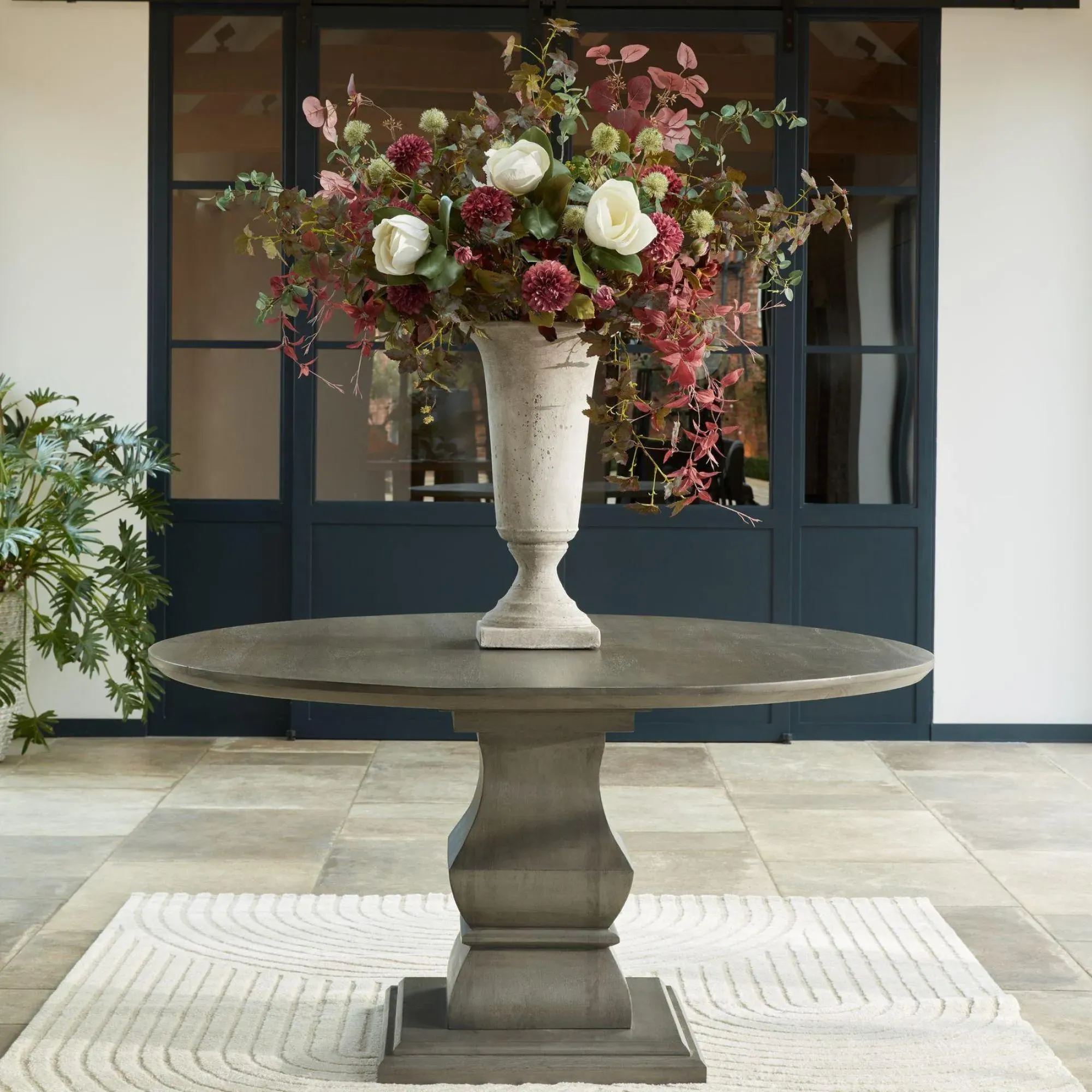 Ceramic Effect Urn Planter - Stone