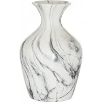 Ceramic Ellipse Large Vase - White