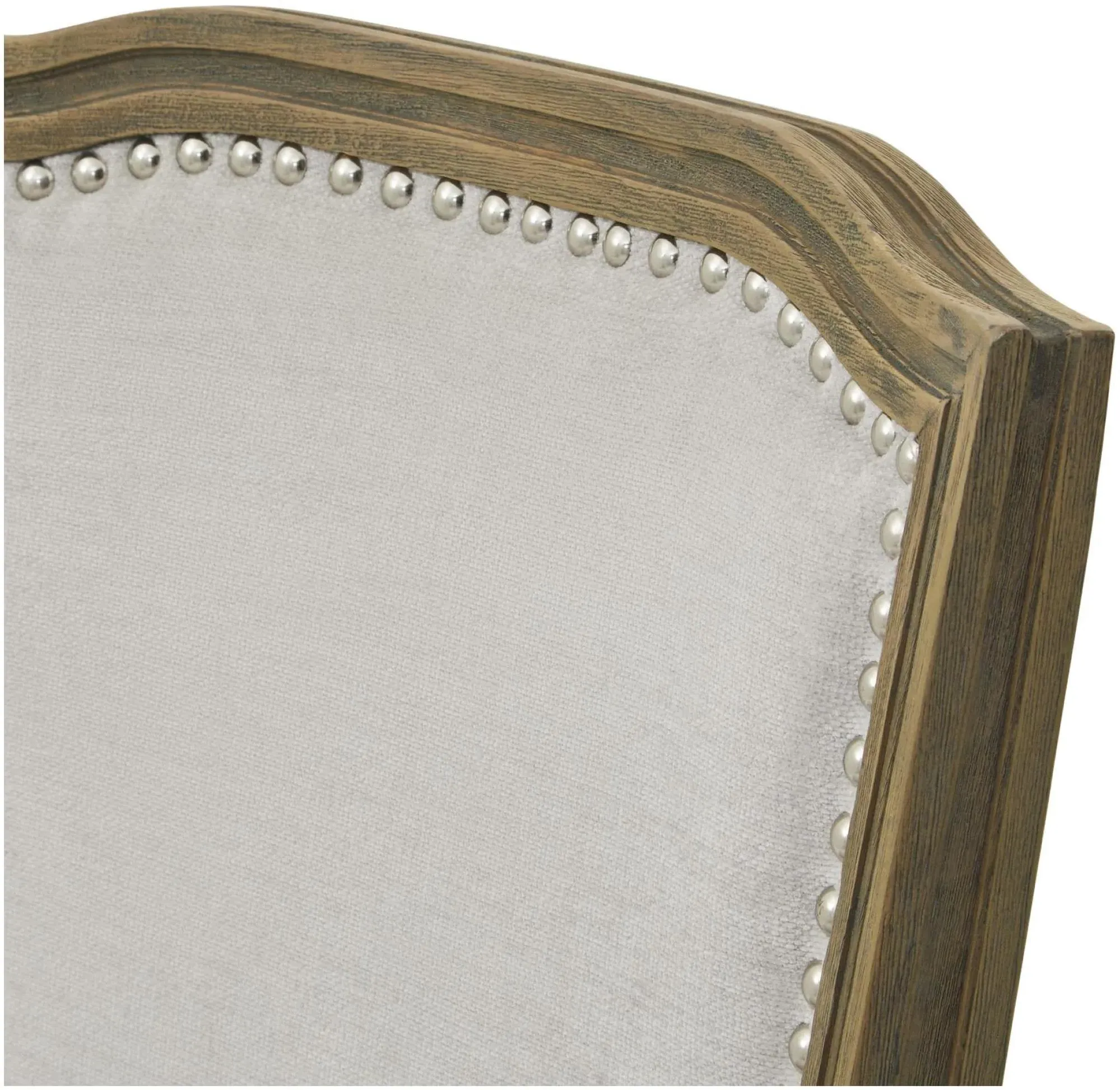 Clare Dining Chair Set of 2 - Grey, Fabric