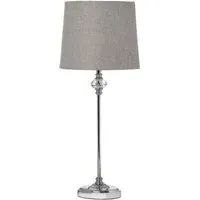 Colac Chrome Table Lamp - Silver