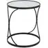 Concaved Side Table Set of 2 - Black