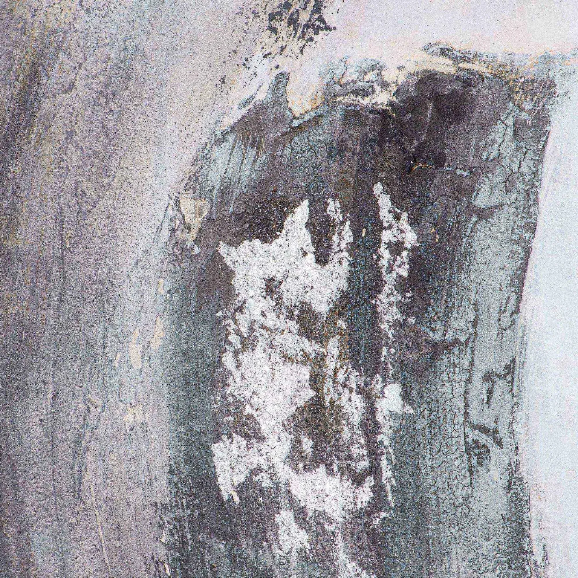 Coventry Canvas Wall Art - Silver and Grey